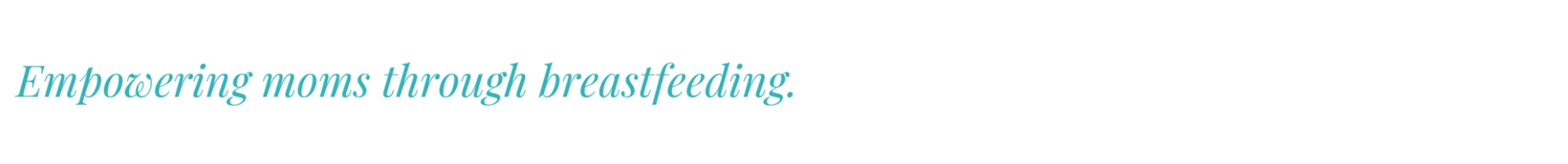 Empowering moms through breastfeeding